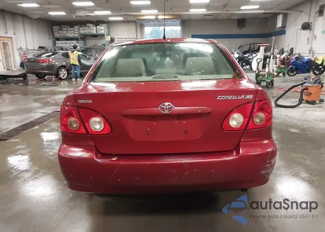 2006 Toyota Corolla Le z USA, uszkodzony, nr VIN JTDBR32E760058446